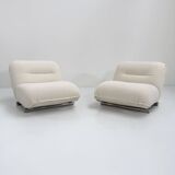 Pair of Armchairs by Giuseppe Munari for Poltrona Munari, 1970