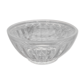 Old molded glass bowl