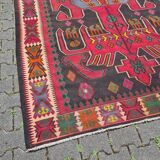 Turkish Kilim rug 1960s 1970s 205x360cm