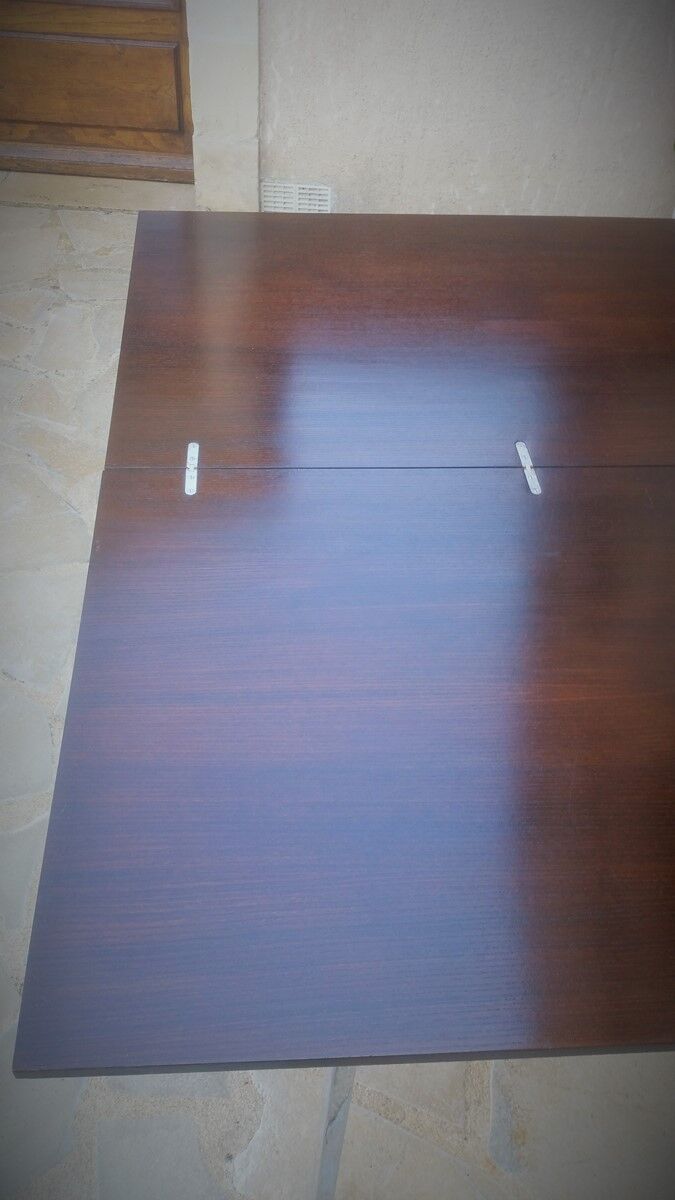 Table basse relevable vintage