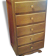 Chiffonnier chêne clair année 50