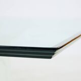 MK10238 Glass and concrete coffee table