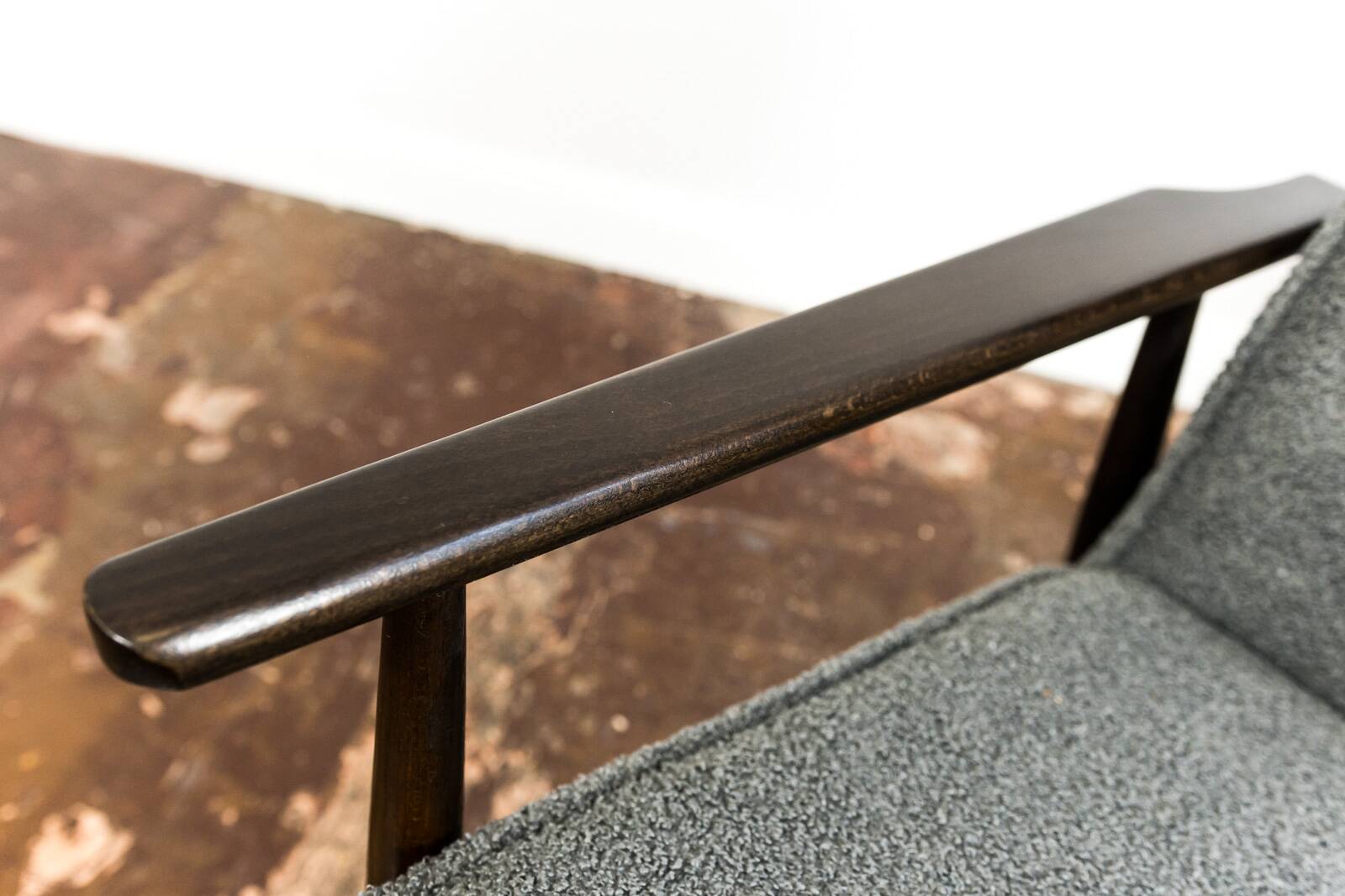 Vintage Armchairs Designed By H. Lis, Poland, 1960's, Set Of 2