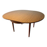 Schreiber Mid Schreiber Extending Dining Table Retro Teak grain Formica