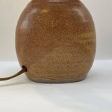 Sandstone lamp and its jute cord lampshade