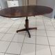 Table basse relevable teck scandinave vintage années 1970