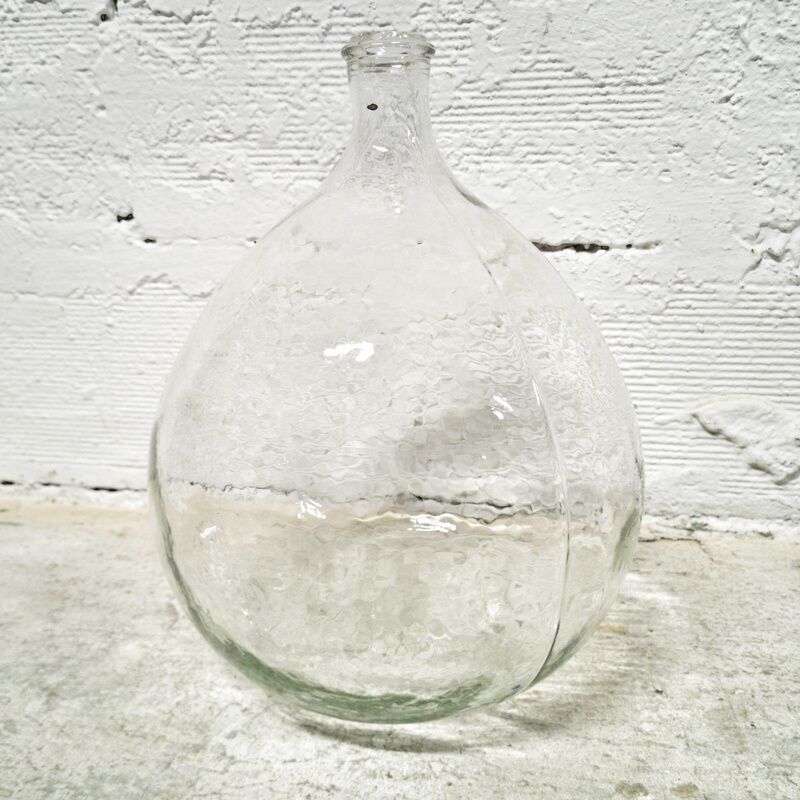 Demijohn transparent glass