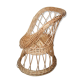 Rattan armchair