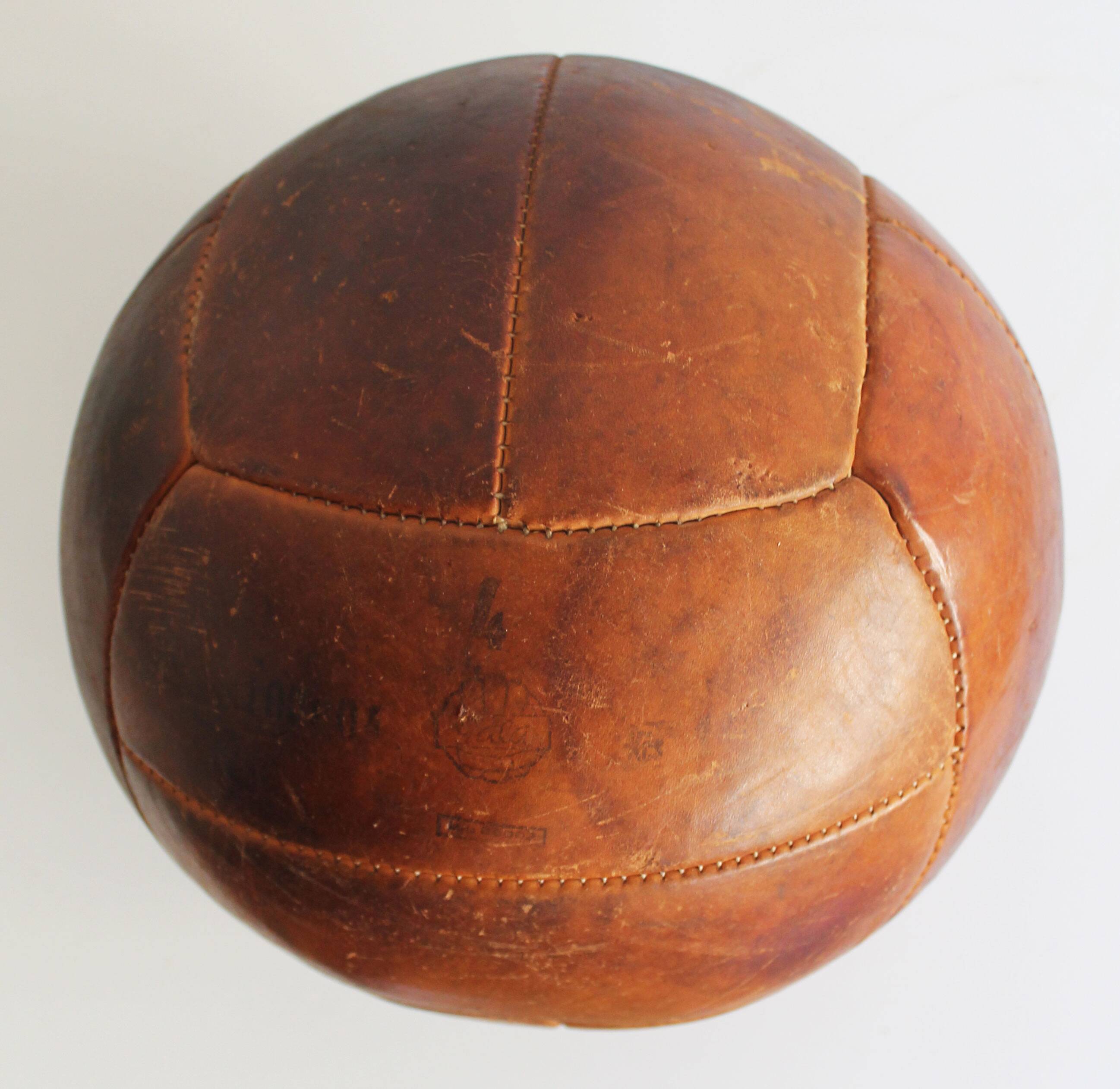 Ballon de médecine vintage des années 1950 de la marque Gala