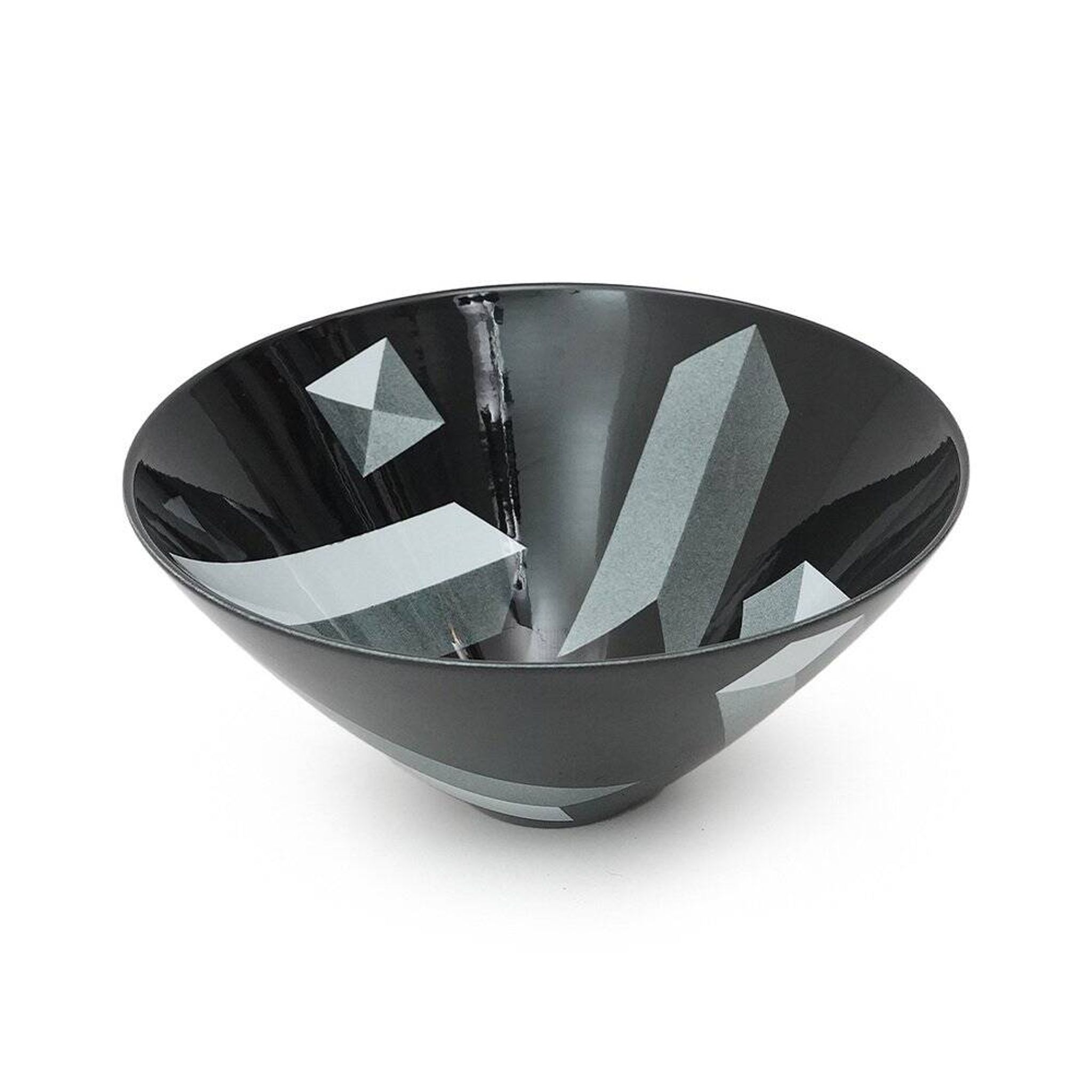 Assiette Atlantis en céramique par Rolf Sinnemark pour Rorstrand, années 1980