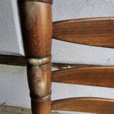 High chair, safari armchair, vintage Nordic design, 70s