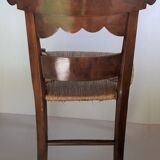Ancient walnut mulch chair