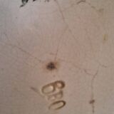 Badonviller earthenware plate