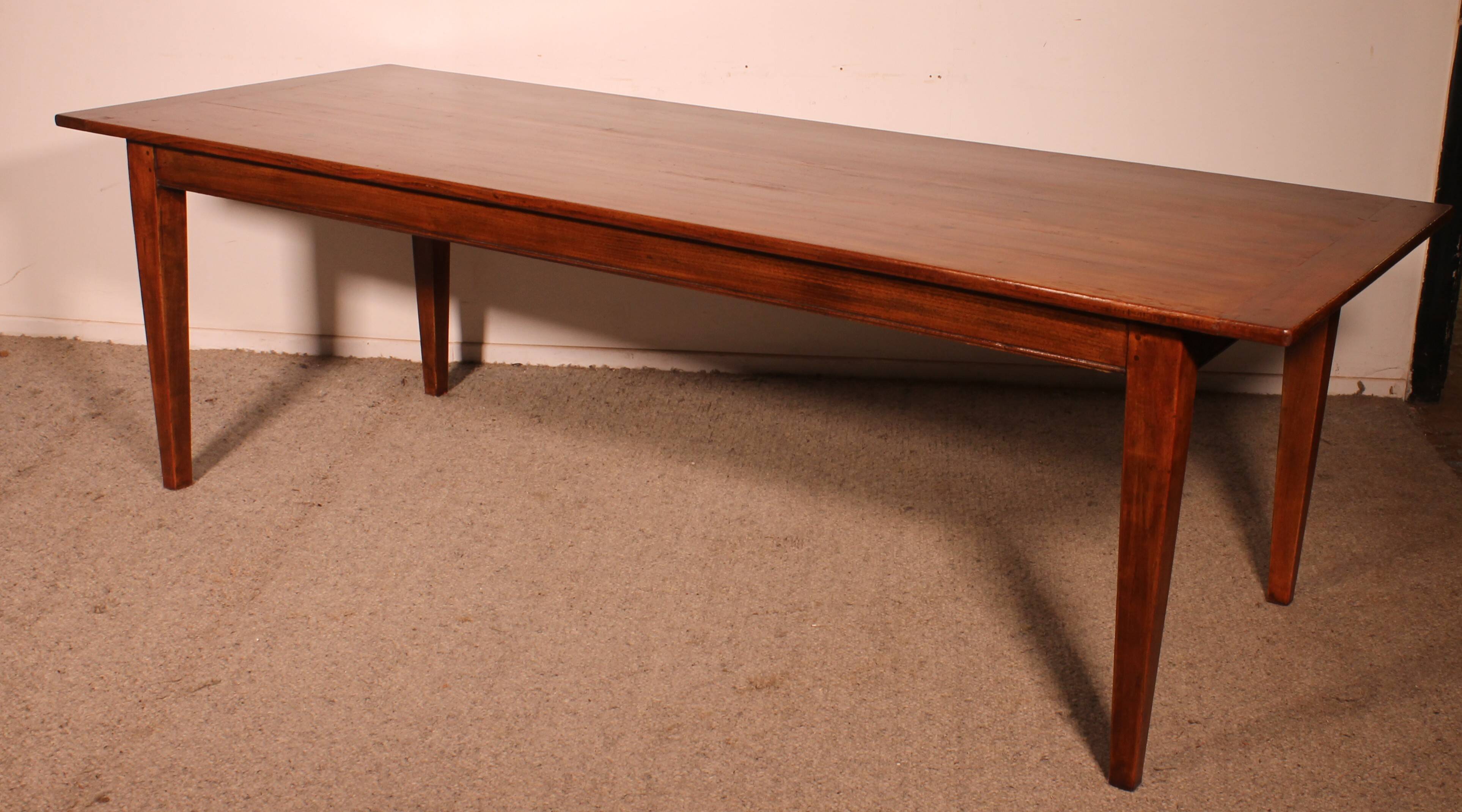 19th Century Oak Farmhouse Table