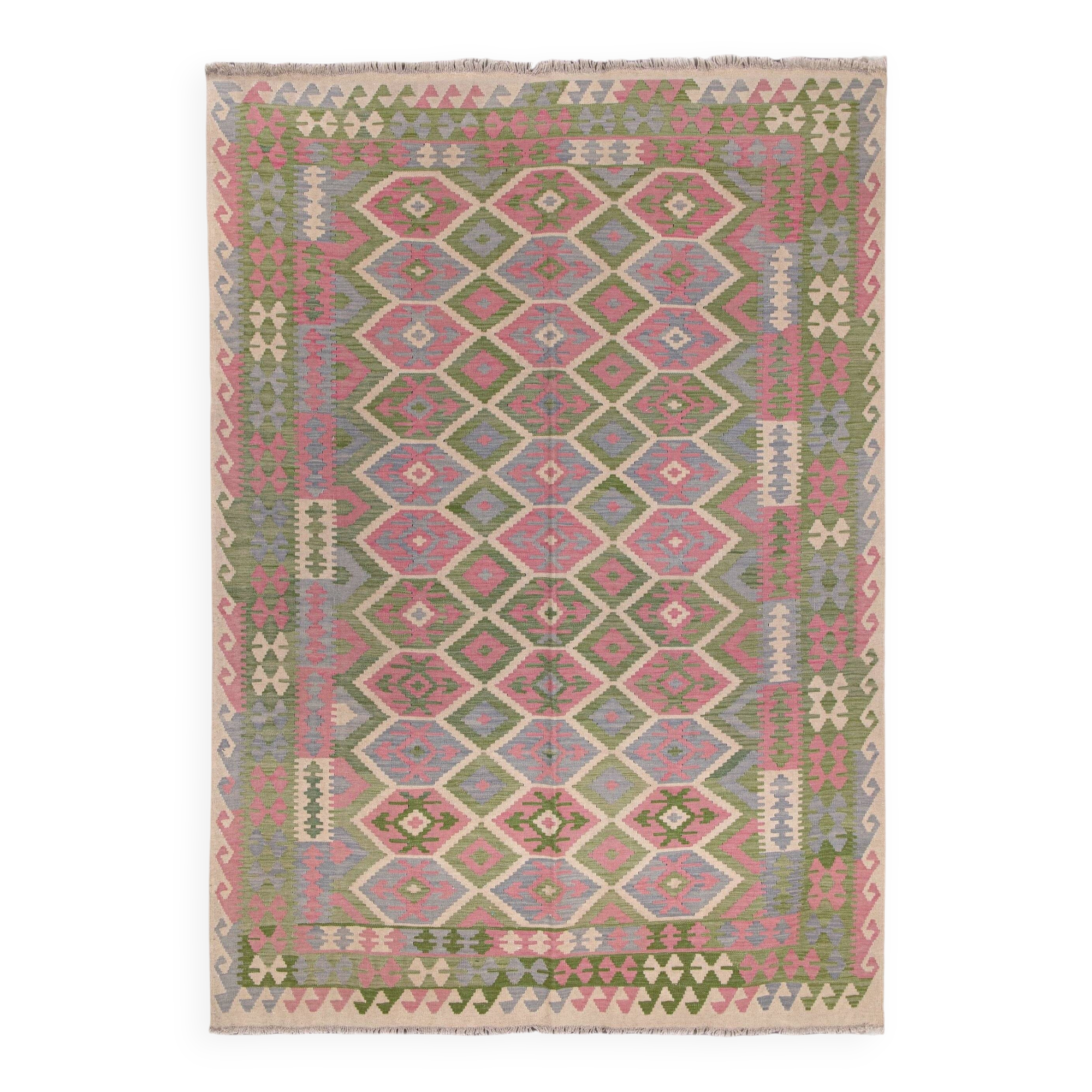Pashtun Afghan kilim 236 x 206 cm