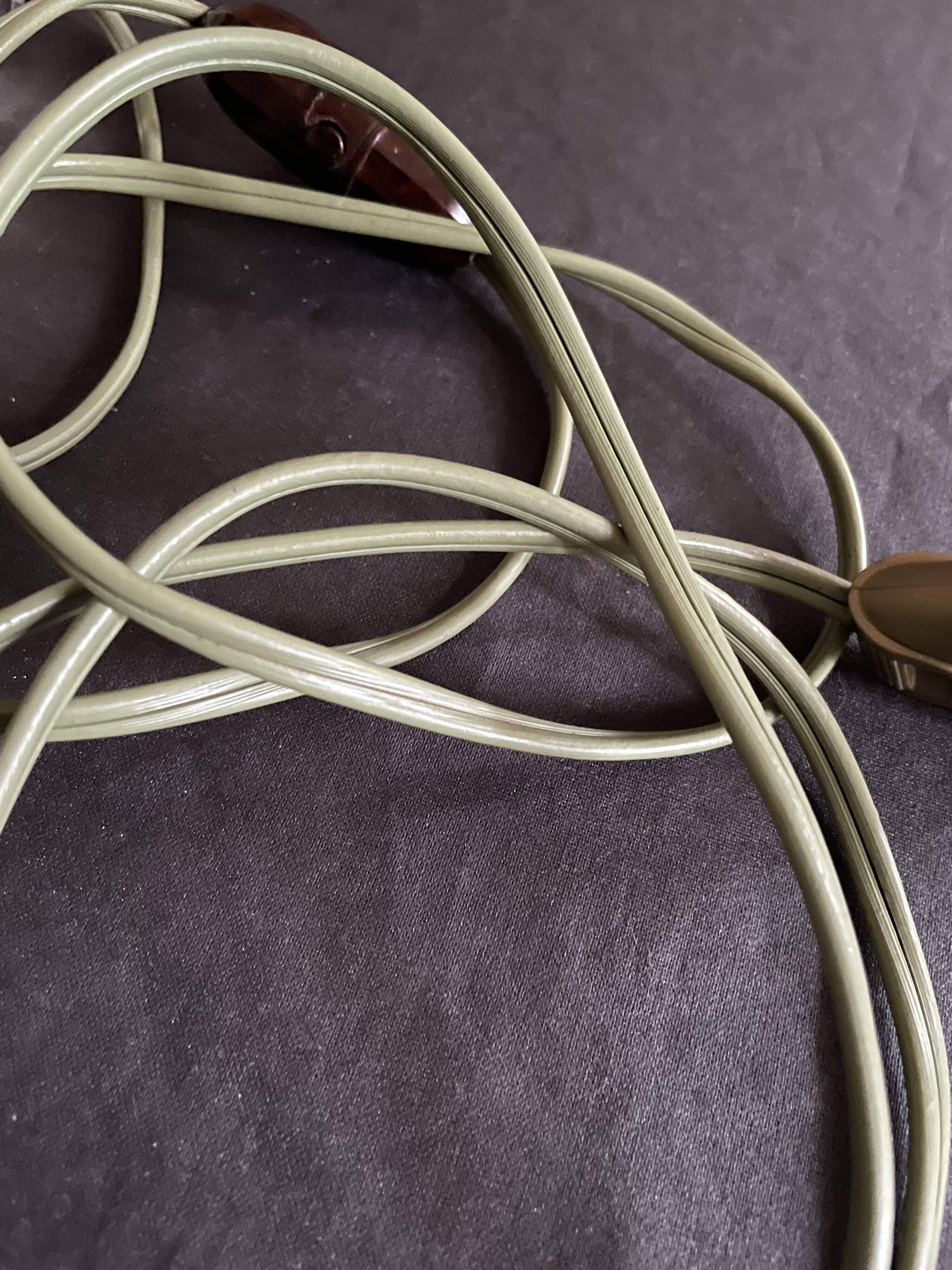 Art deco chrome mushroom lamp