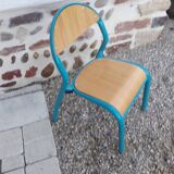 Blue nursery child chair