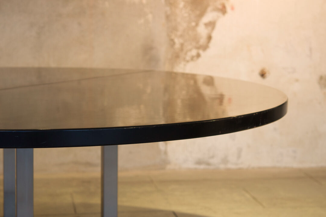Large round conference table xxl design 1970'