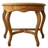 rattan console