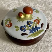 Serving dish. Soup tureen. Desvres earthenware.