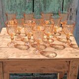 Rosaline twelve wine glasses