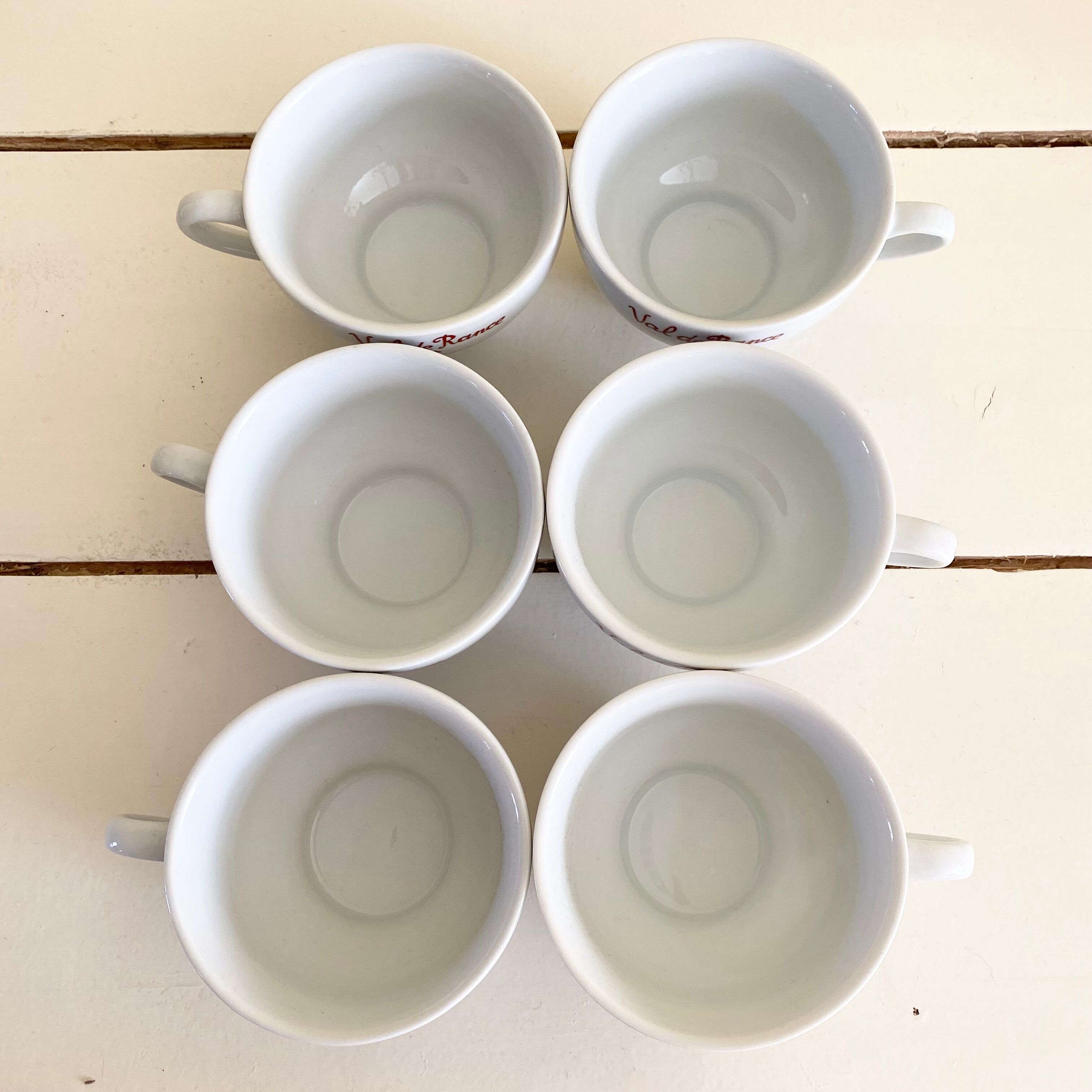 6 tasses ou bolée à cidre, origine Bretagne