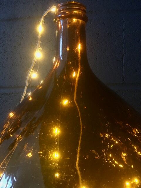 Demijohn amber bottle XL of 30L