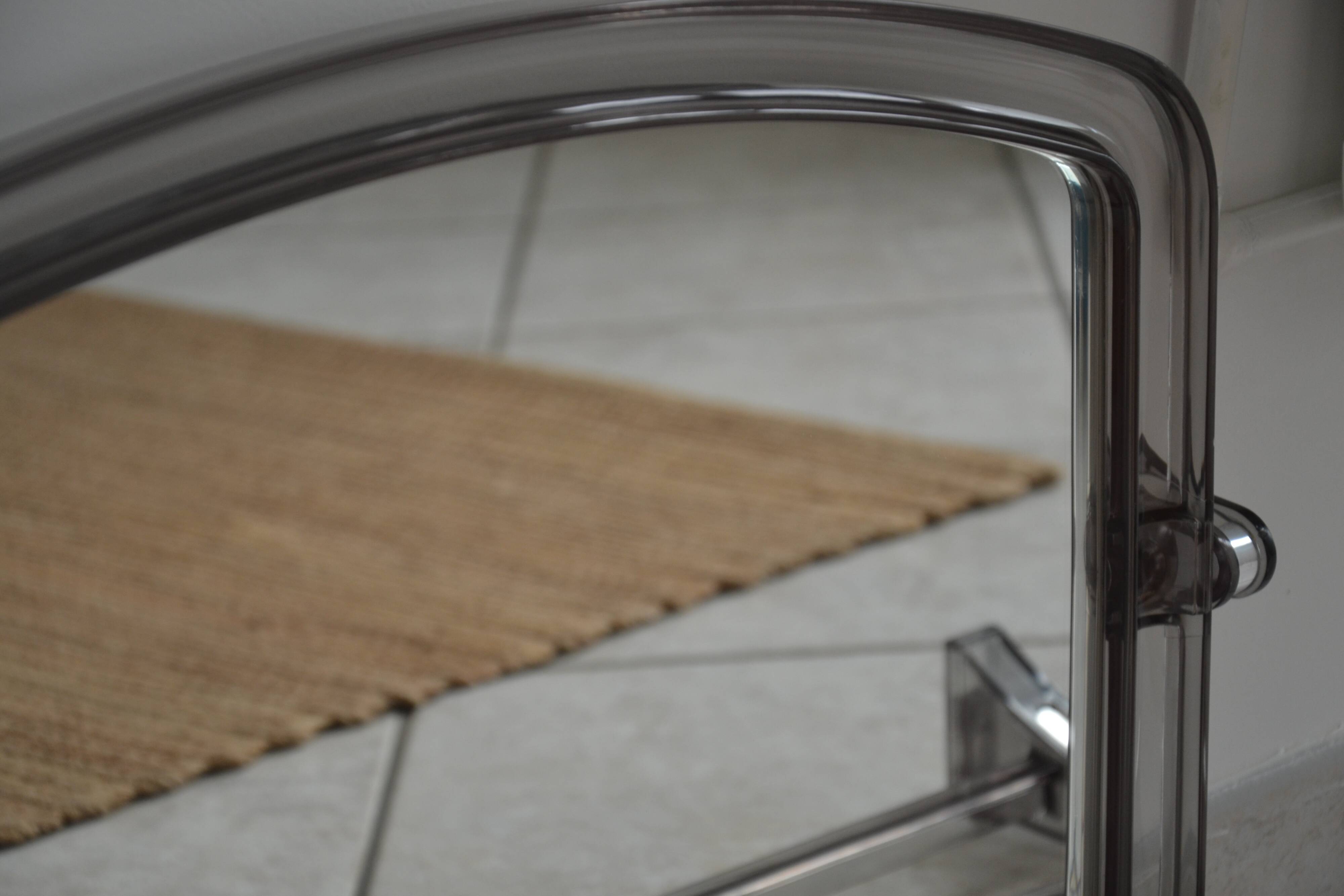 Miroir pivotant Grosfillex, années 60-70