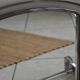 Miroir pivotant Grosfillex, années 60-70