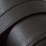 Hans Wegner GE 265 armchair  for Getama in Oak & Black Leather, Denmark