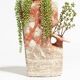 Sculptural vase mineral spirit Boho - Wabi-Sabi