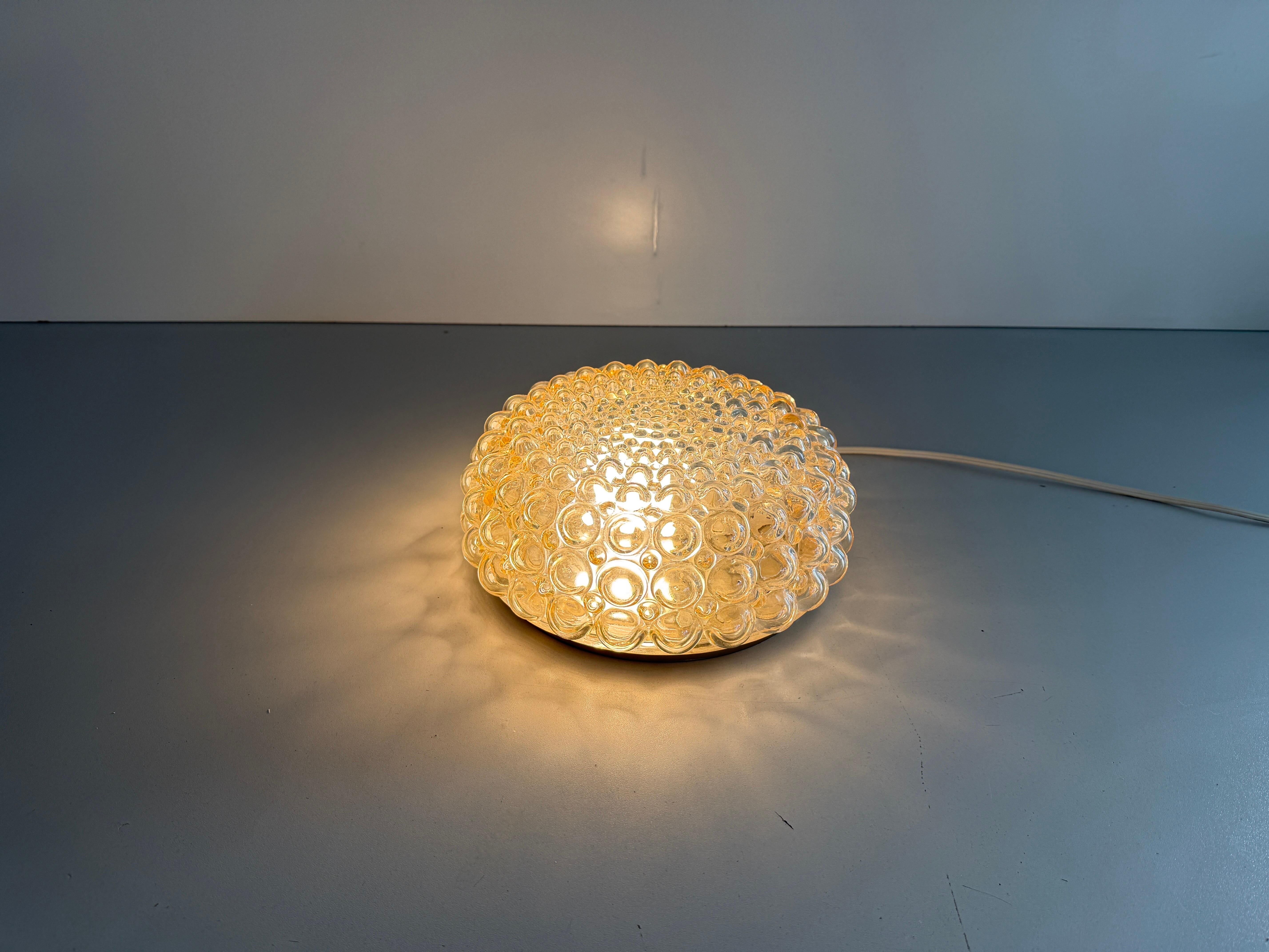 Boom 665 Model Bubble Glass Flush Mountains by Bega Limburg, 1960s, Germany