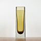 Minimalist Sommerso glass vase model Kf 296 from the mid-century by Kaj Franck for Nuutajärvi Notsjö, Finland, 1965.