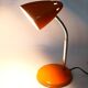Lampe de bureau orange vintage années 70-80's