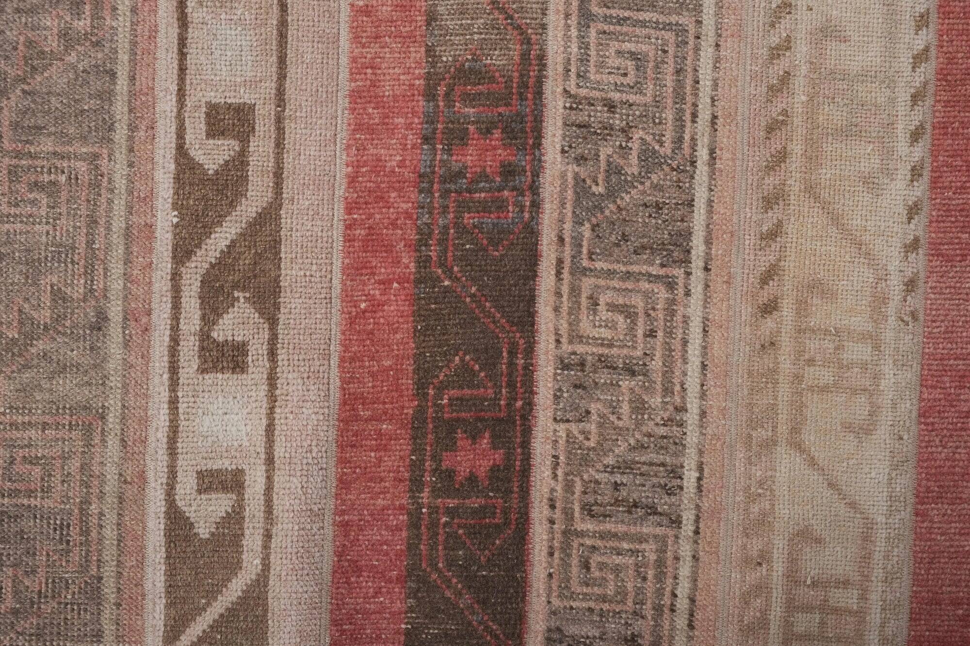 Vintage Turkish hallway rug 72x778 cm