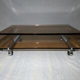 Vintage coffee table in plexiglas 1970