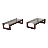 Set of two Brazilian MP91 coffee tables by Percival Lafer