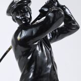 Bronze statue of the golfer Harry Vardon from the 1920s, Richard Thuss, Argentor Vienna.
