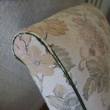 Four 1950s armchairs - wooden armrests