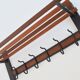 Coat rack / Hat rack Scandinavian vintage 1950s
