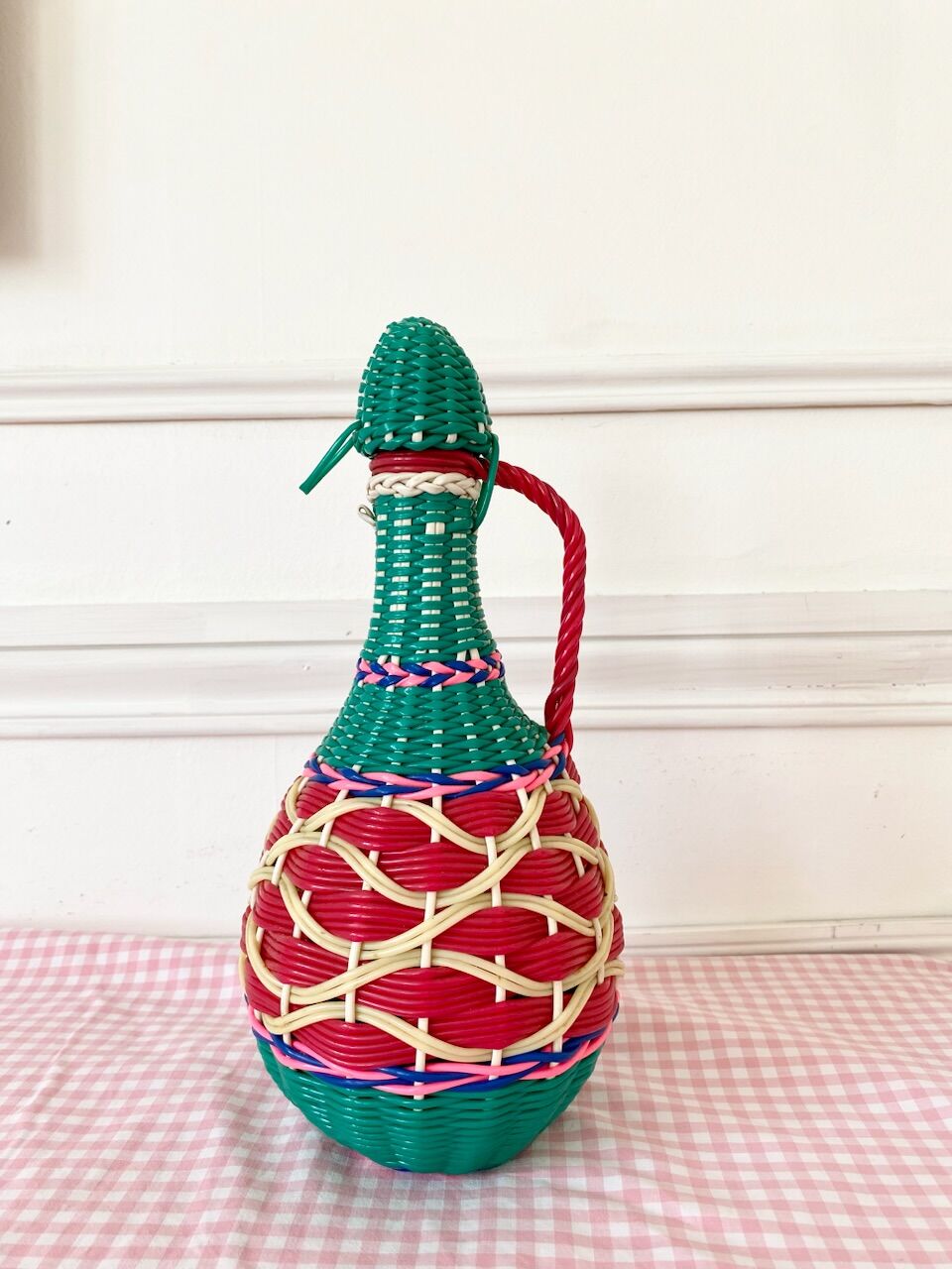 Vintage Scoubidou bottle