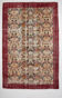 7x10 wine red floral antique turkish rug 208x313