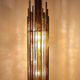 Lampadaire brutaliste Poliarte, années 1970 par Albano Poli