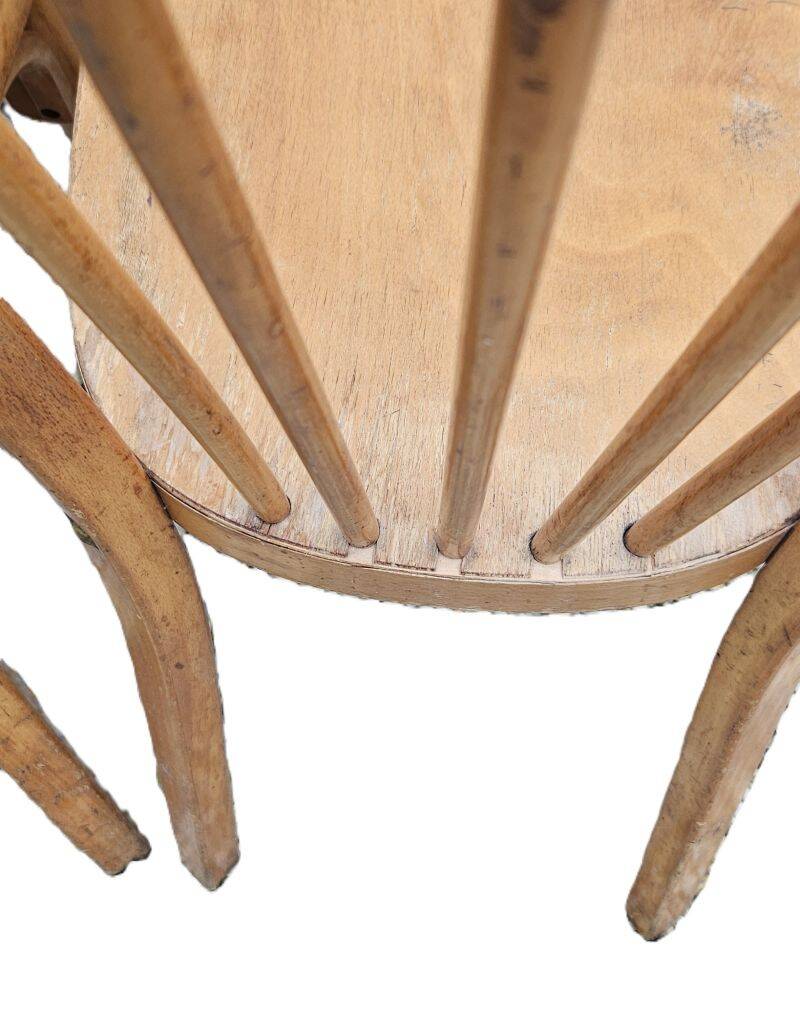 4 Vintage Baumann Bistro Chairs from the 50s/60s