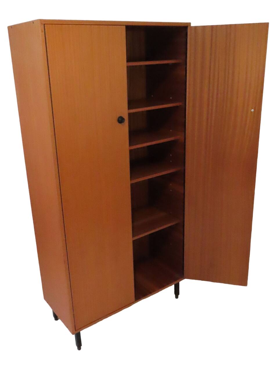 Vintage office bookcase shelf cabinet
