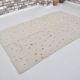Vintage decorative hemp rug for the home, ref. 3672