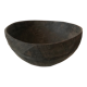 Pot sculpté bois noir africain