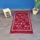 Moroccan Berber carpet handmade Ethnic edge 95x160 cm