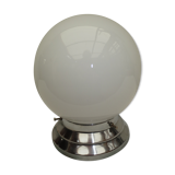 Ceiling lamp or wall sconce, in white opaline