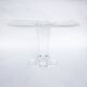 1970s lucite table hollywood regency perspex acrylic vintage postmodern space charles hollis jones
